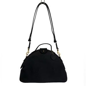 Kate Spade Saturday Dome Purse - Black Canvas - Convertible Crossbody/Shoulder